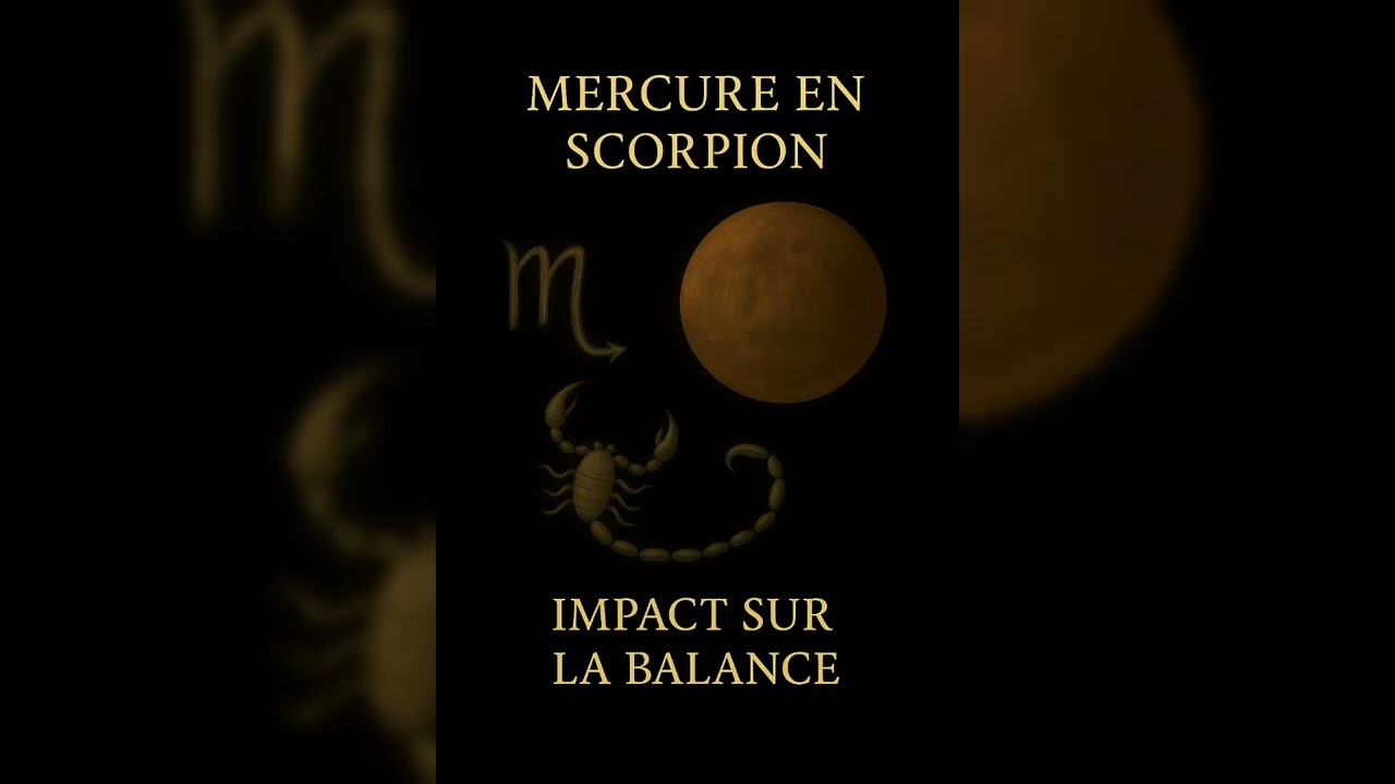 MERCURE EN SCORPION | IMPACT SUR LA BALANCE 