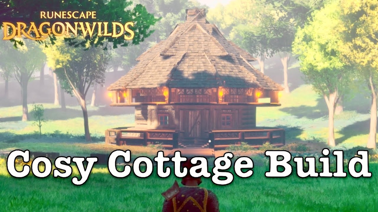How To Build Cosy Cottage House / RuneScape DragonWilds