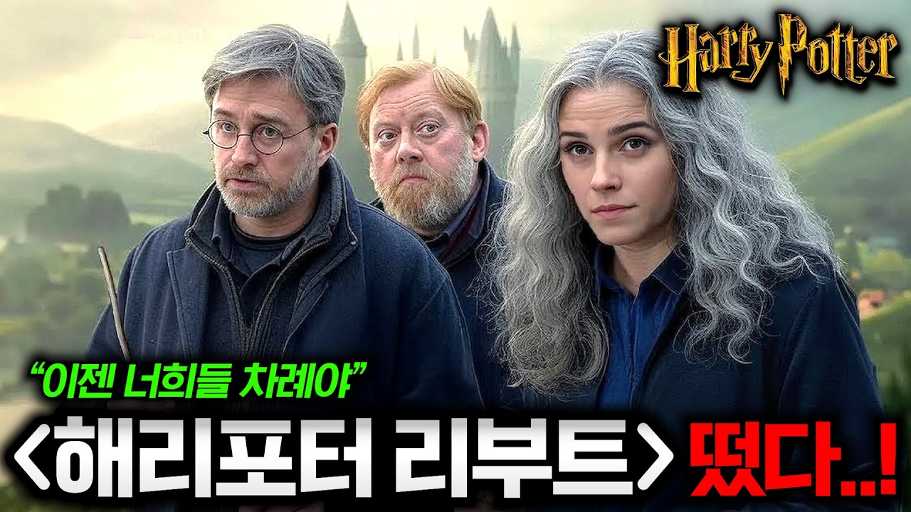 와.. 《해리포터 드라마》 첫 예고편 떴다..🔥 영화 이후 