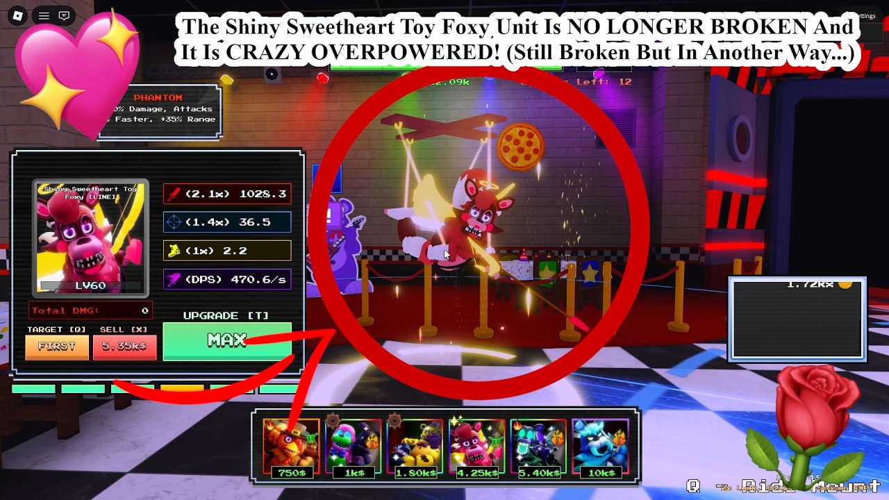 Представляем вашему вниманию новую, невероятно удобную игрушку Foxy из Five Nights TD 2! (Больше ...