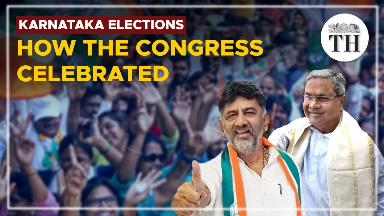 Karnataka election results | How the Congress celebrated