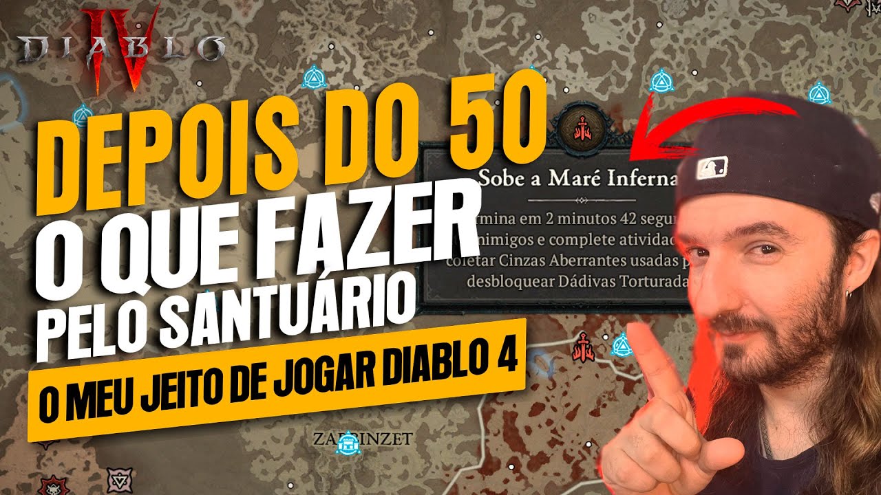 O QUE FAZER DEPOIS DO NÍVEL 50 EM DIABLO 4