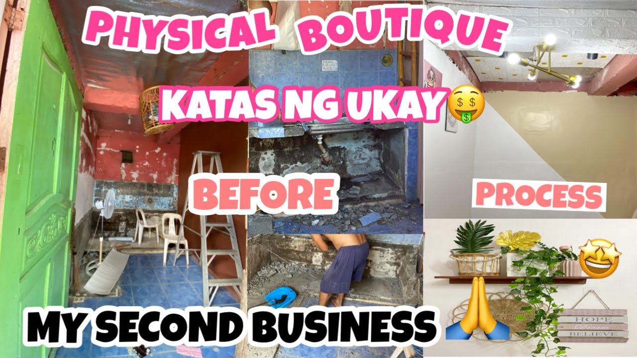 MY PHYSICAL BOUTIQUE  RENOVATION JOURNEY, DREAM COME TRUE🙏🤩❤️( PART 1✨) | Thatsmarya