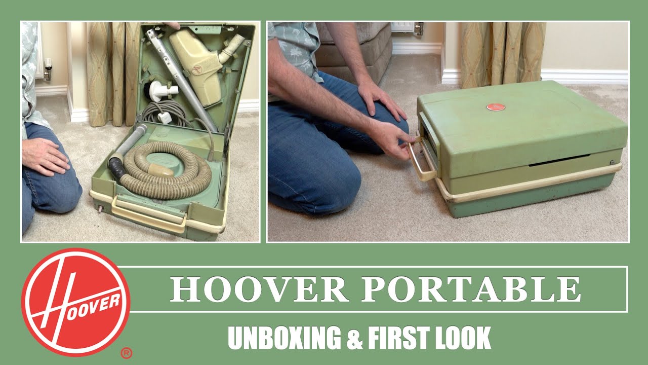 Vintage Hoover Portable 2106 Vacuum Cleaner Unboxing & First Look