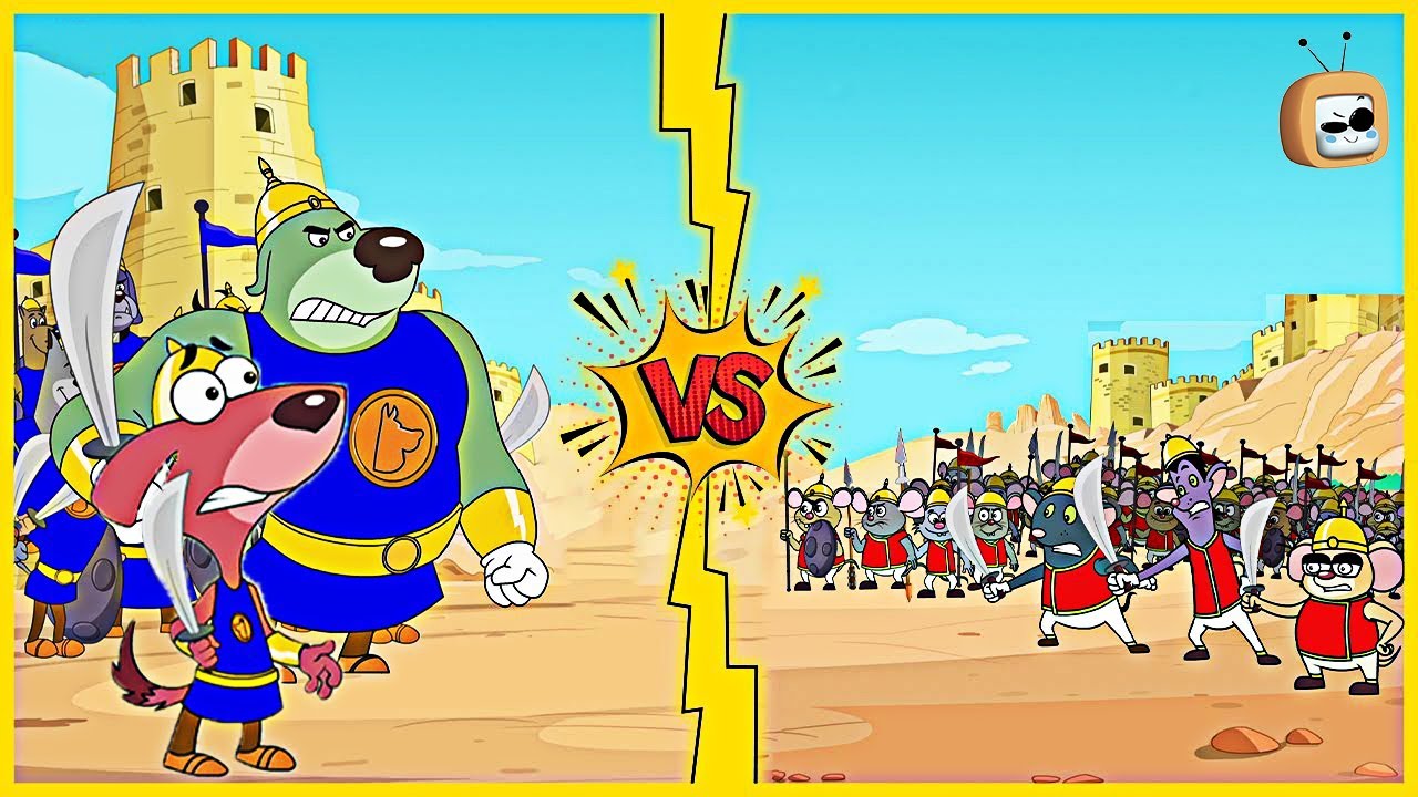 Dogs Vs Mice : Epic Battle!! | Compilation | Popular Cartoon | Rat-a-Tat | Kids Cartoon |Chotoonz TV