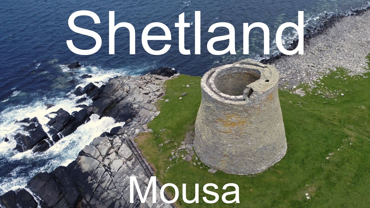 Mousa Broch - world's best broch - Shetland - cinematic