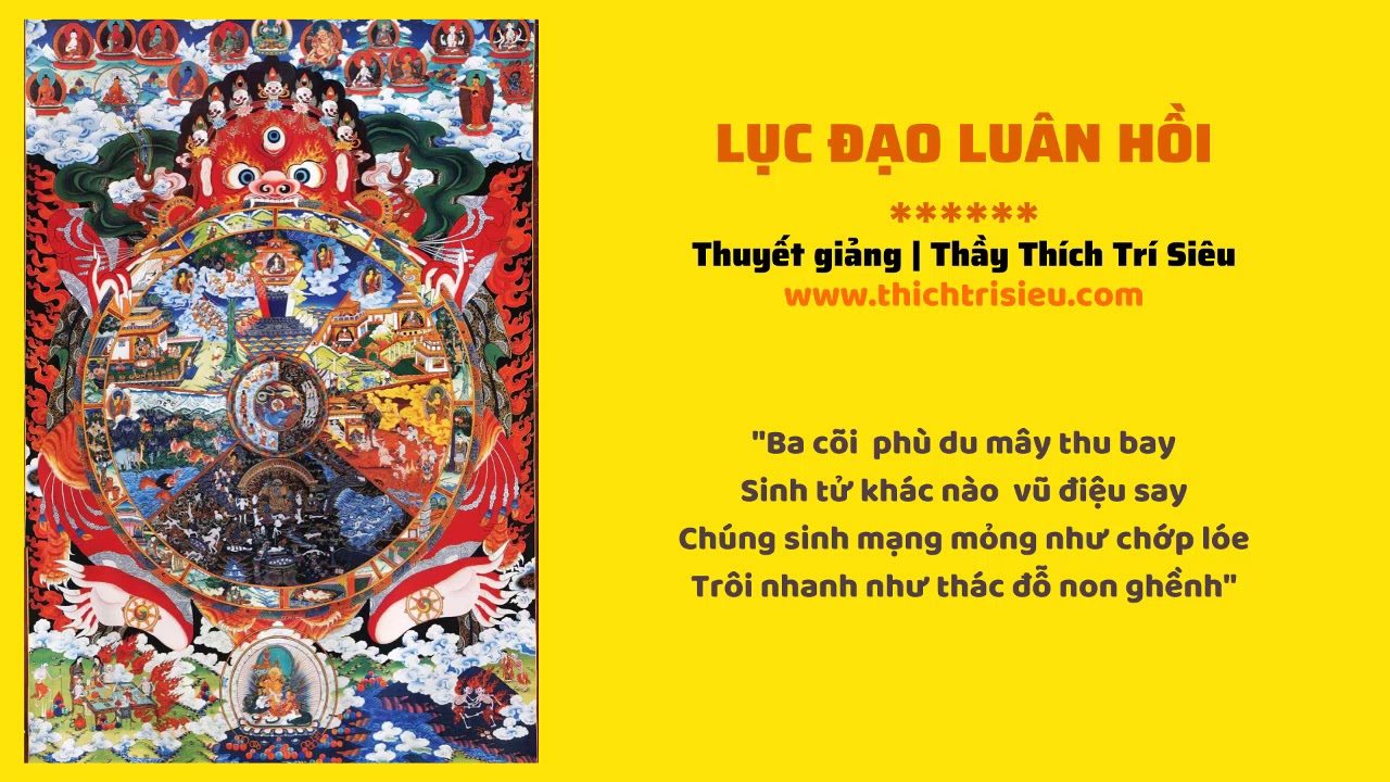 LỤC ĐẠO LUÂN HỒI | Thầy Thích Trí Siêu Thuyết  Giảng