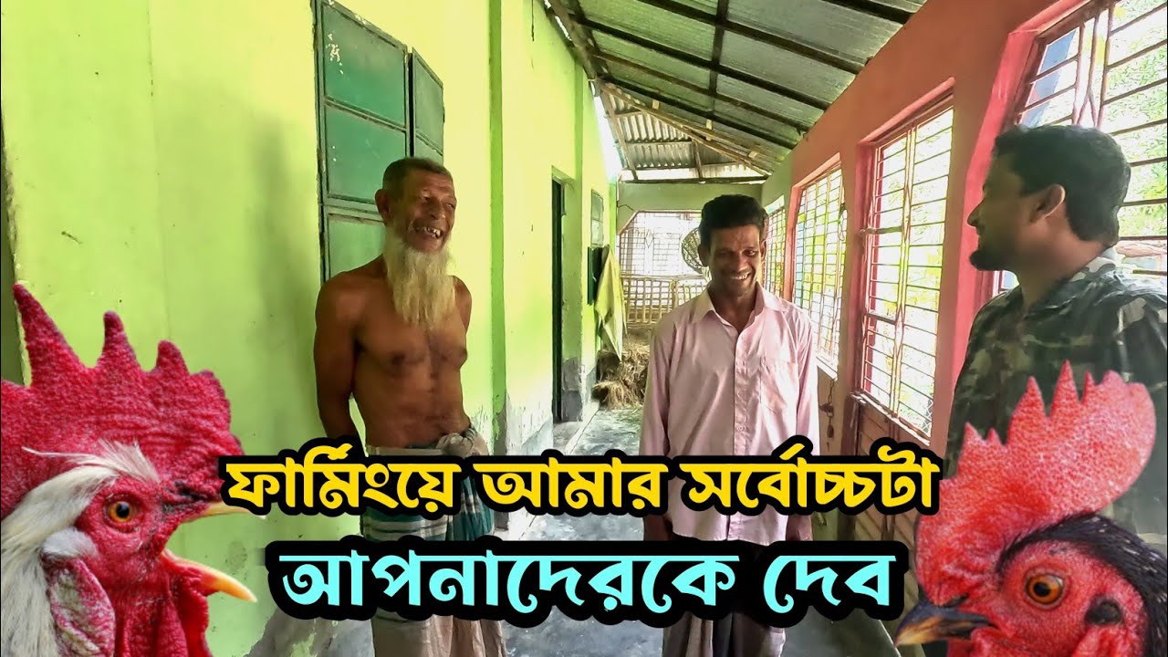ফার্মিংয়ে আমার সর্বোচ্চটা আপনাদেরকে দেব  #shakilfarming #দেশিমুরগি