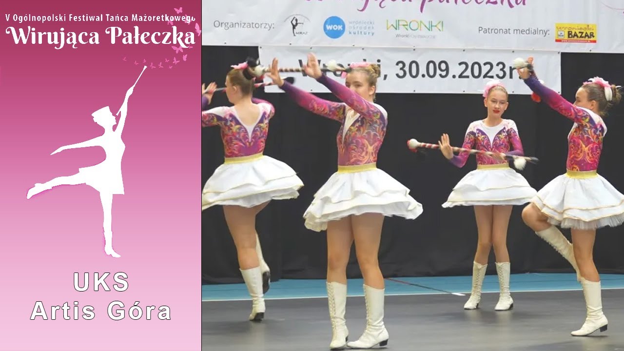 UKS Artis Góra ◾ Juniorki ◾ Mini formacja buława ◽ Wirująca Pałeczka ◽ Wronki PL