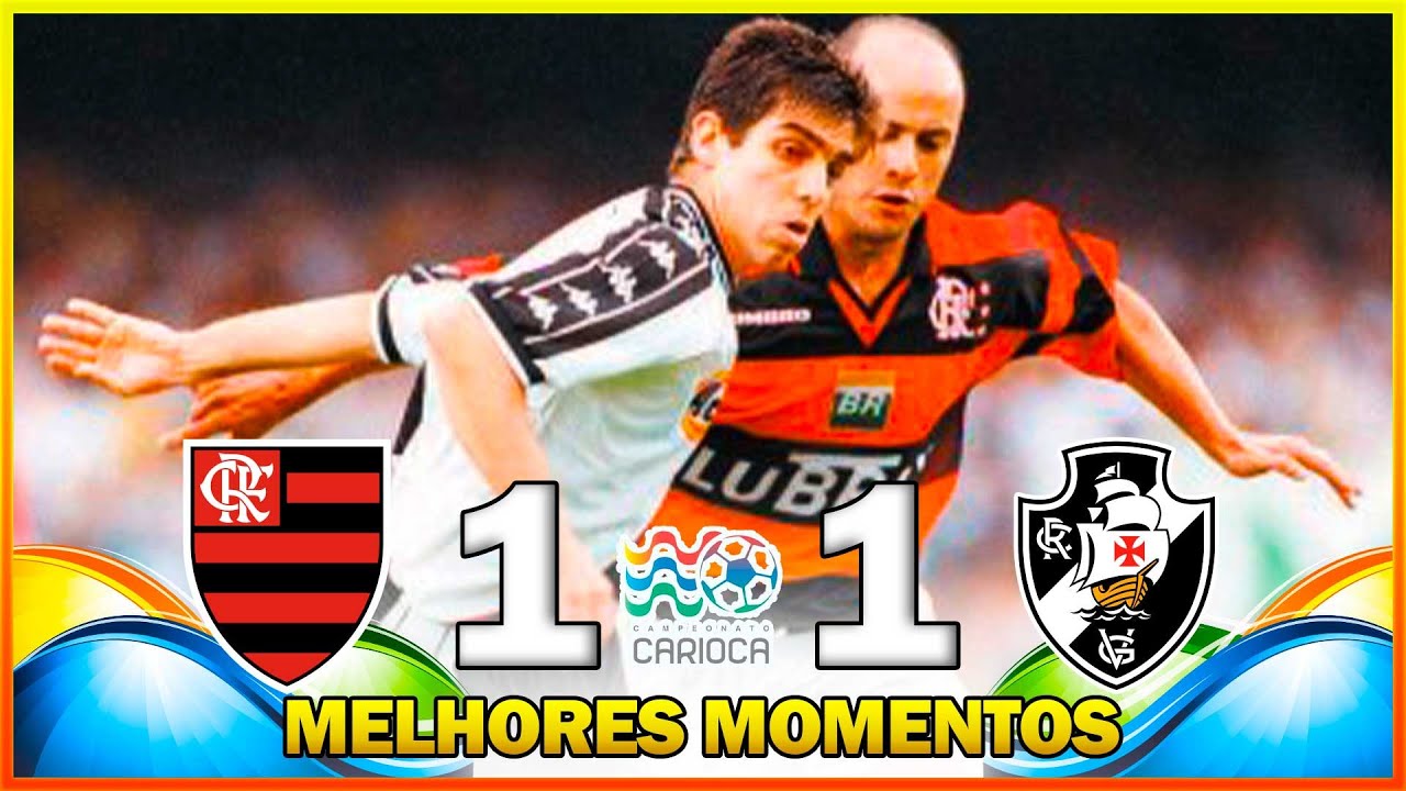FLAMENGO 1 X 1 VASCO ● MELHORES MOMENTOS ● CAMPEONATO CARIOCA 1999 ● FINAL ● JOGO 1