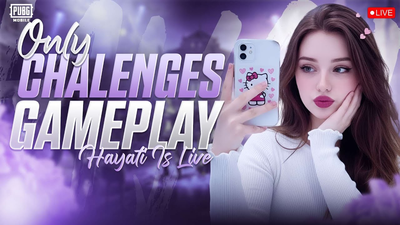 Hayati Is Live 🔴 | PUBG Mobile Custom Rooms Match | Challenges UC + Cash Reward Rooms.
