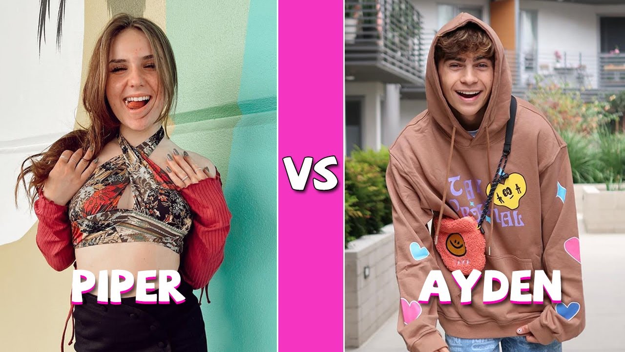 Piper Rockelle Vs Ayden Mekus TikTok Dances Compilation