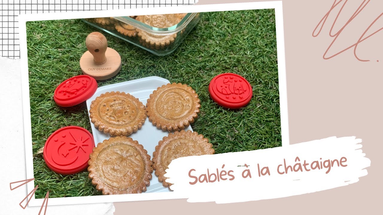 SABLÉS À LA CHATAIGNE : l'atelier culinaire Guy Demarle