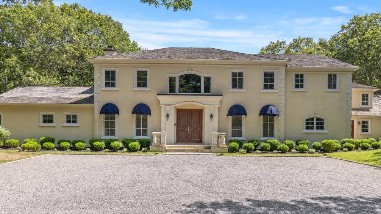 TOURING a French Mediterranean Estate on 4 Acres in East Hampton w Ryan Serhant | SERHANT. Signature