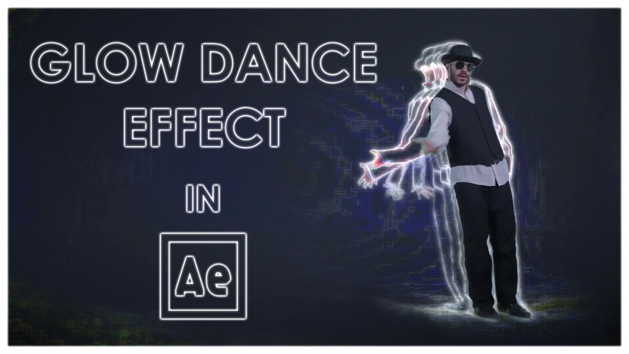 Tutorial | Glow Dance Effect in After Effects | for Beginners.