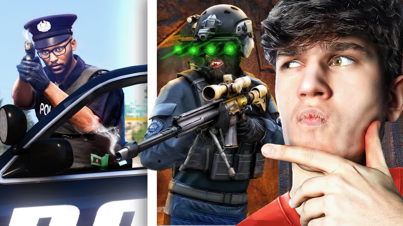 Przeżyłem 10 NALOTÓW POLICJI w GTA V!