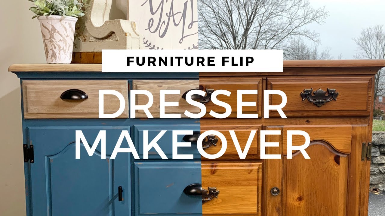 Dresser Makeover // Furniture Flip with Annie Sloan Paint // FB Marketplace Furniture Flip