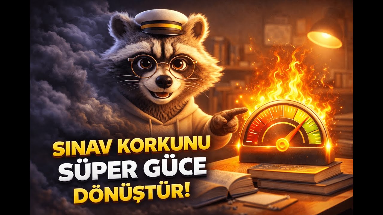 SINAV KAYGISINI SÜPER GÜCE DÖNÜŞTÜR🚀 (Kimse Bunu Söylemedi)
