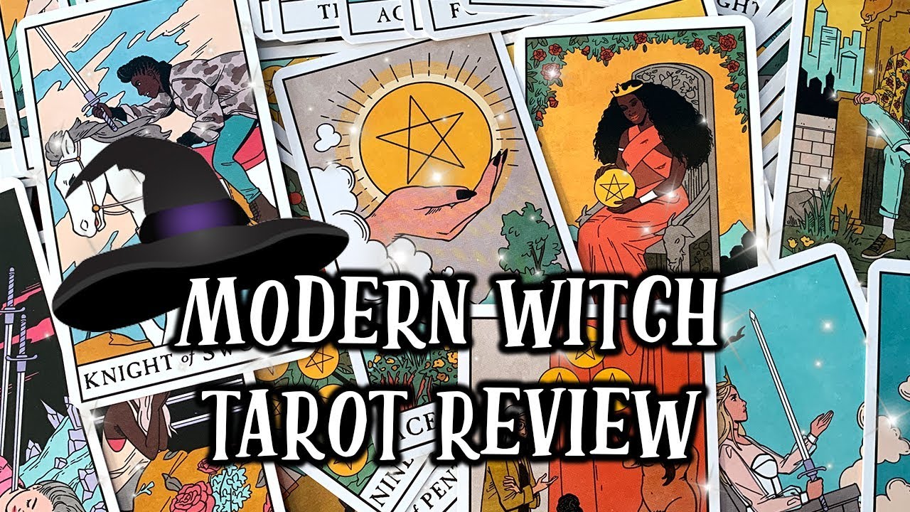 MODERN WITCH TAROT DECK CARDS REVIEW 🧙🏼‍♀️🌟 HONEST OPINION & DECK FLIP THROUGH