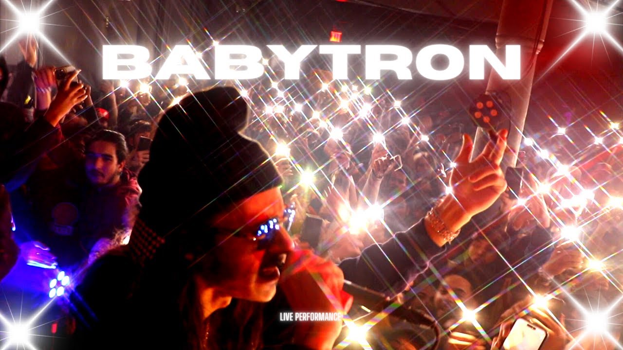 Babytron Shuts Down Sold Out Show in Brooklyn, NY, 1/20/2023