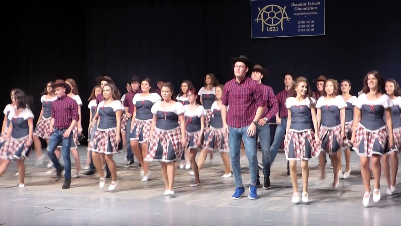 Bocskai István Gimnázium 12.A (2013-2018) Szalagtűzőtánc