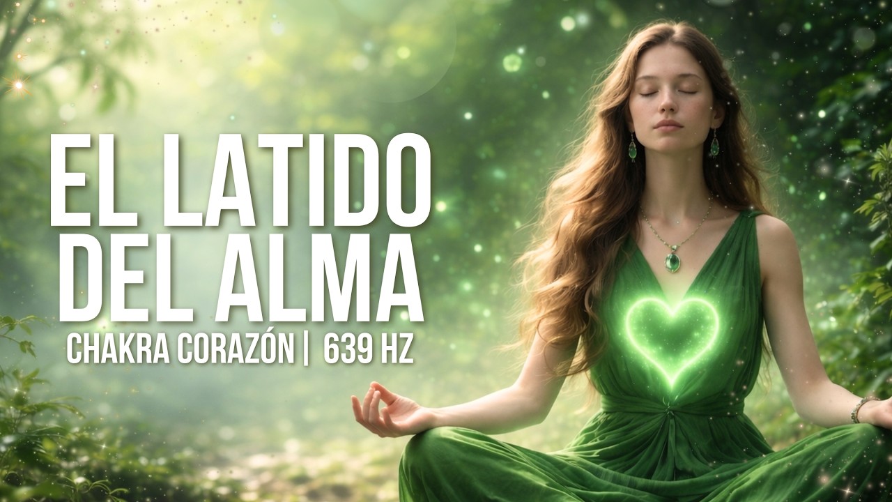 EL LATIDO DEL ALMA | M&uacute;sica Cham&aacute;nica | Chakra Coraz&oacute;n 639Hz | Sagrada Vibraci&oacute;n Ancestral