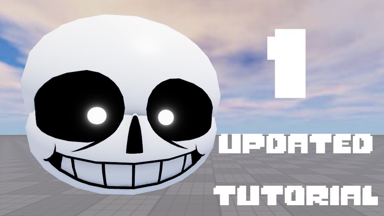 UPDATED Roblox Studio Sans Tutorial - Part 1 