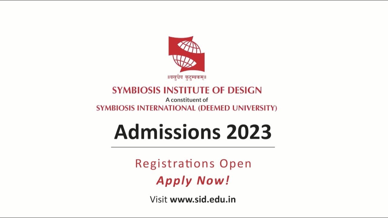 Best Design College of India | Symbiosis Institute of Design | B. Design | Admissions Open 2023