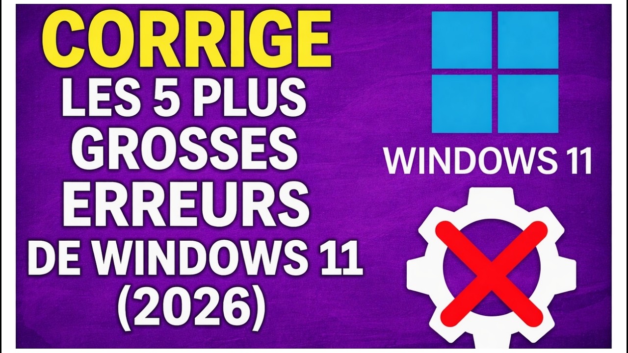 Windows 11 est MAL configuré par défaut… corrige ces 5 réglages MAINTENANT (2026)