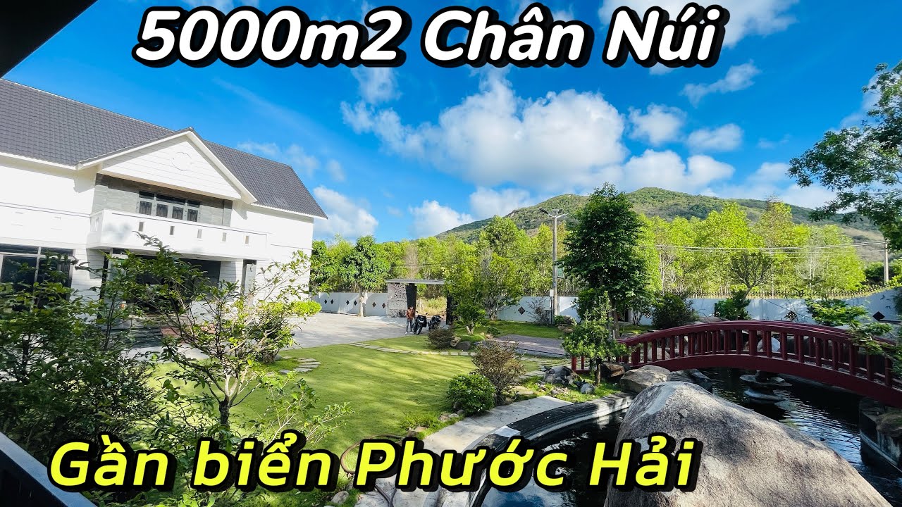 Biệt Thự 5000m2 Gần Núi- Gần Biển Bà Rịa Vũng Tàu