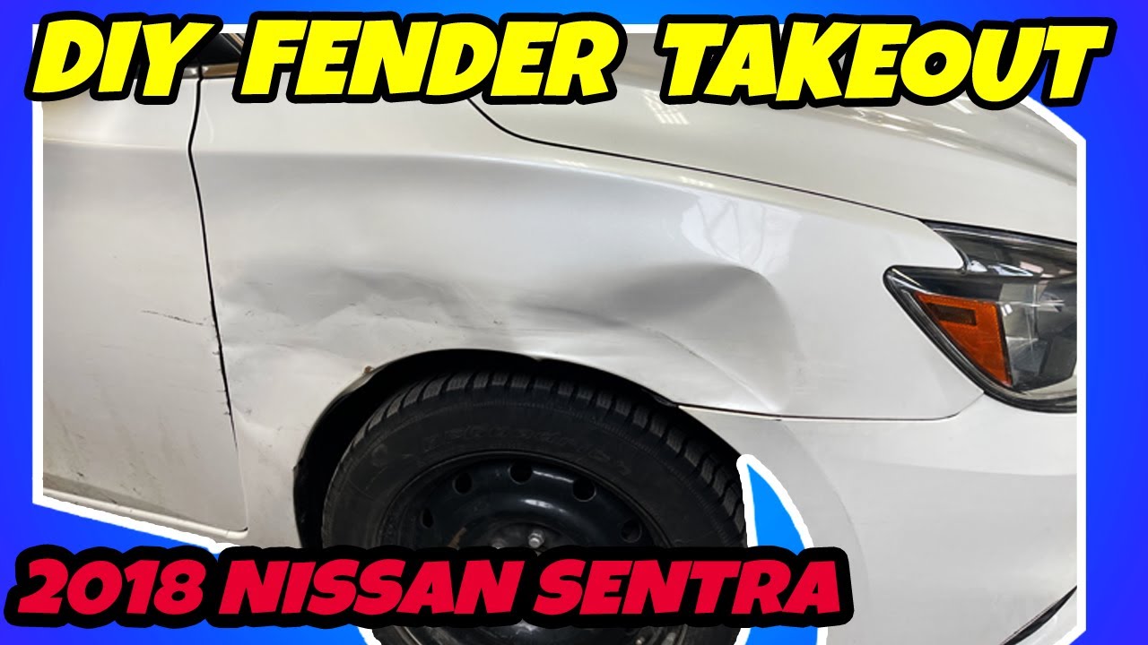 DIY 2016 - 2017 - 2018 Nissan Sentra Fender Takeout/Removal
