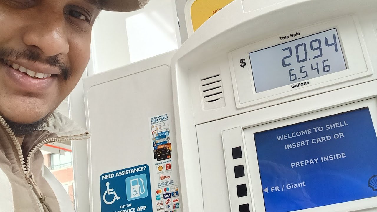 how to replace the paper roll on the gas pump