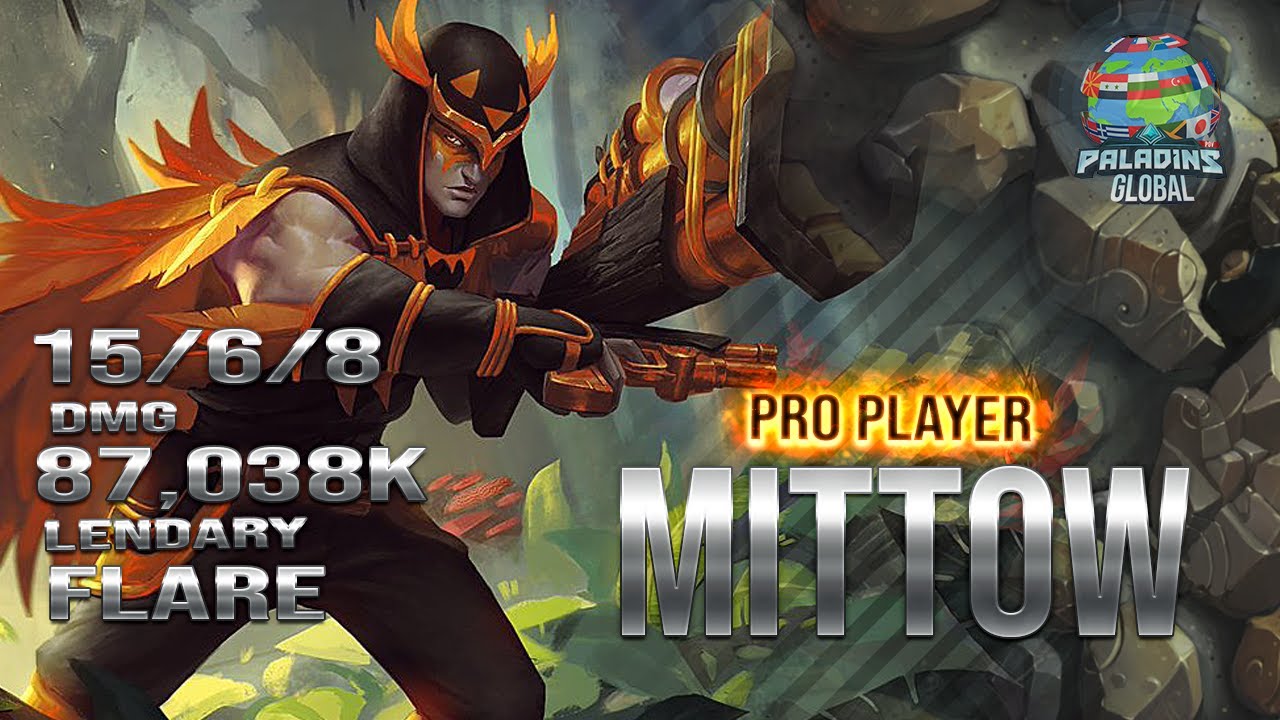 Mittow RANKED STRIX Pro Player  86k Paladins POV GLOBAL