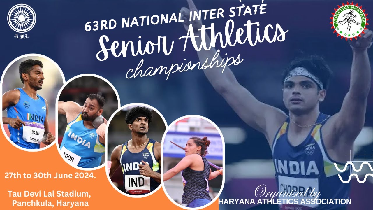 63rd National Inter State Senior Athletics Championships 2024 | DAY 2 | AFTERNOON