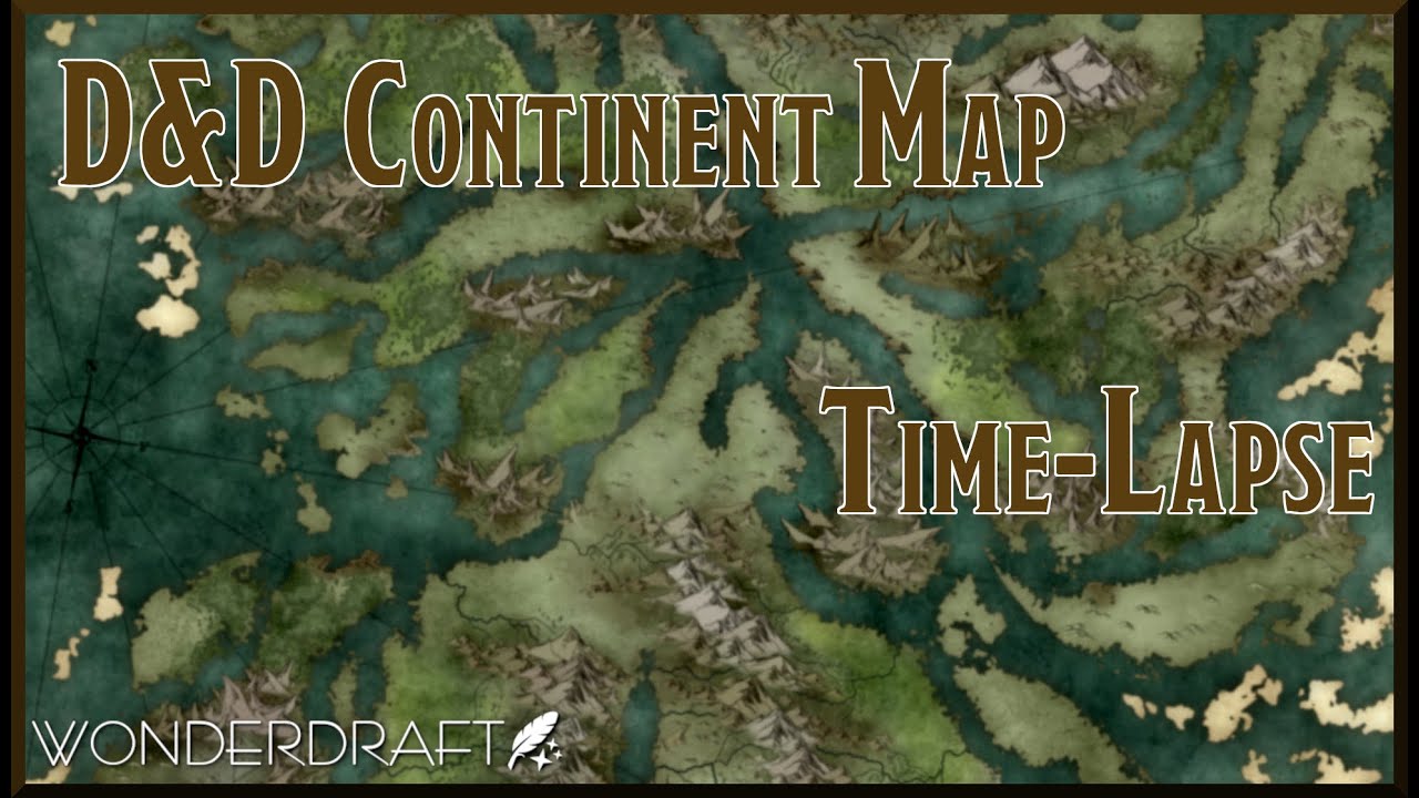 D&D Continent Map 