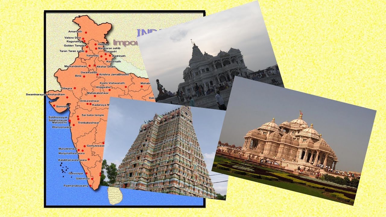 Important Temples in India