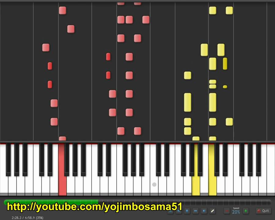 Tutorial Athletic Theme (Athlete's Rag) Super Mario World Piano