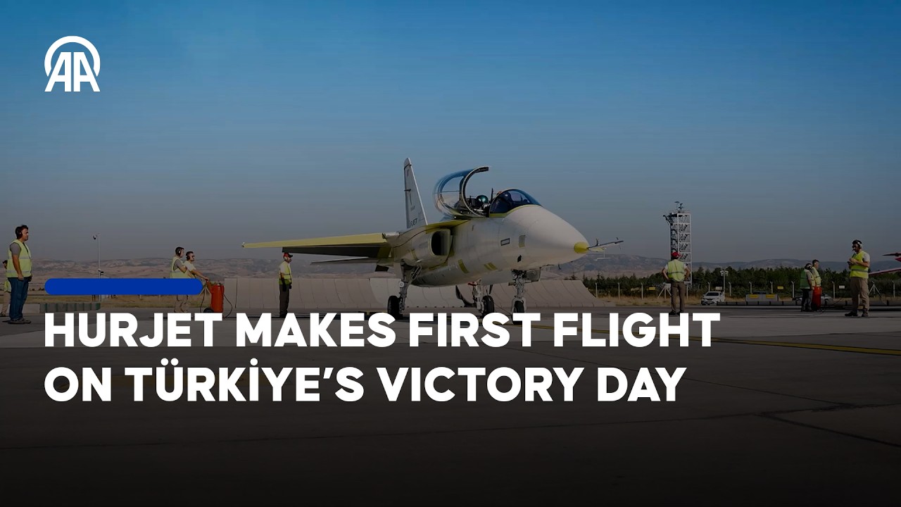HURJET makes first flight on T&uuml;rkiye&rsquo;s Victory Day