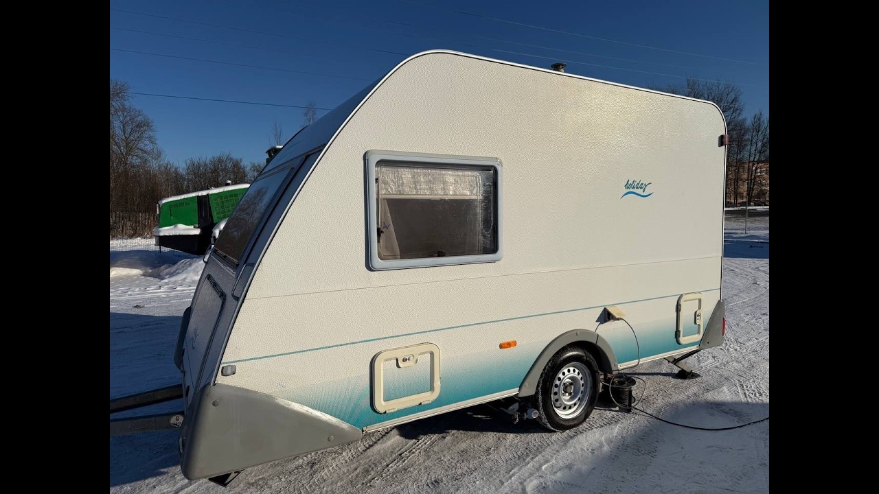 Немецкий караван-турист,дом на колёсах Knaus Eifelland Holiday с мувером и палаткой в комплекте