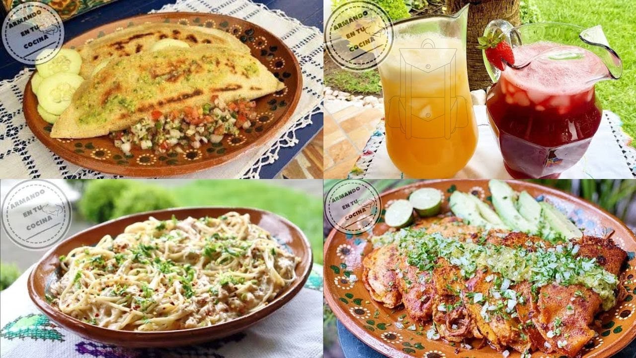 ¿Qué Hago de Comer Hoy? 4 Recetas