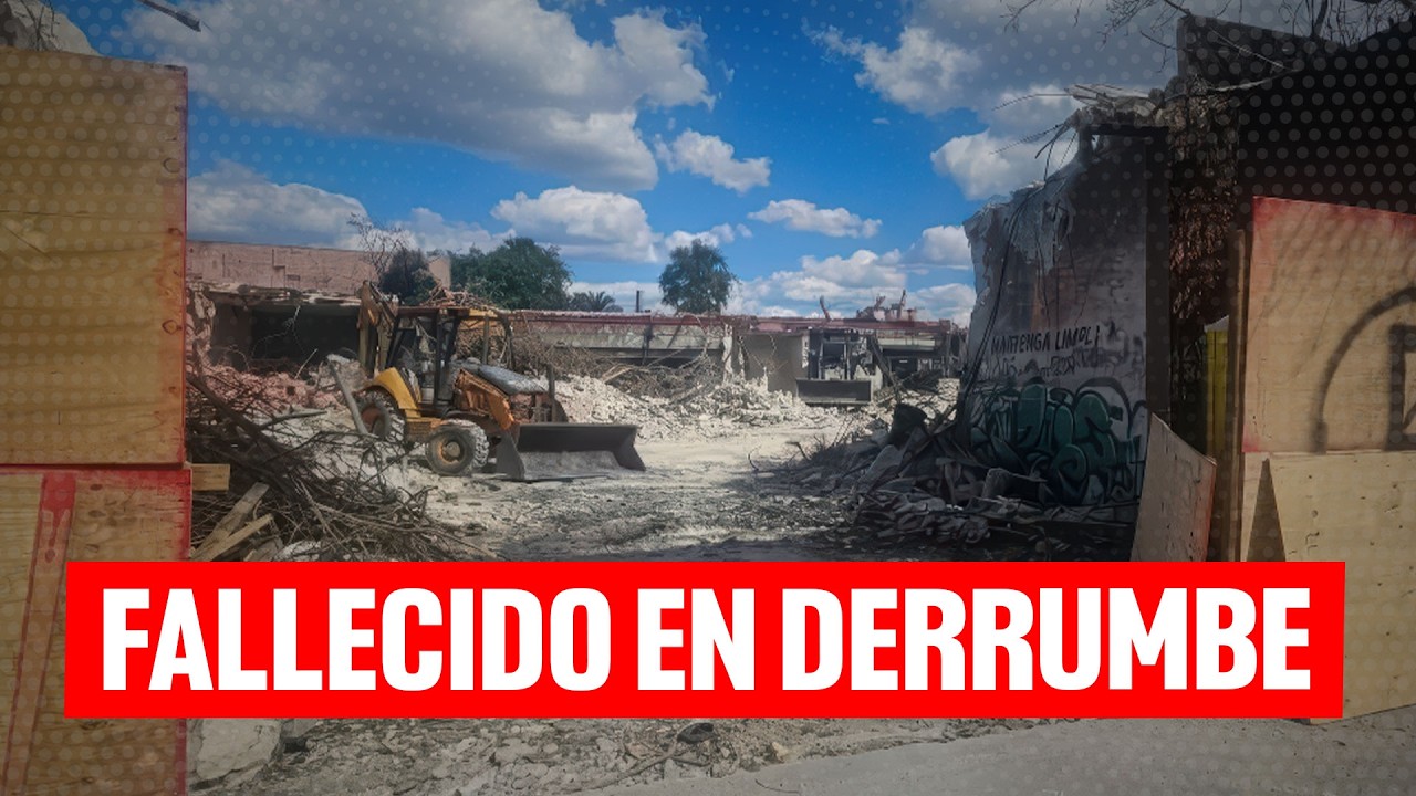 Hombre muere en derrumbe en el centro de Mérida