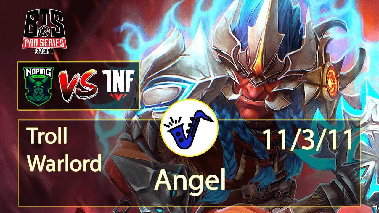 Troll Warlord Dota 2 - Pakazs - 11/3/11 - Safe Lane  - NoPing Esports VS Infamous Uesports - BTS 8