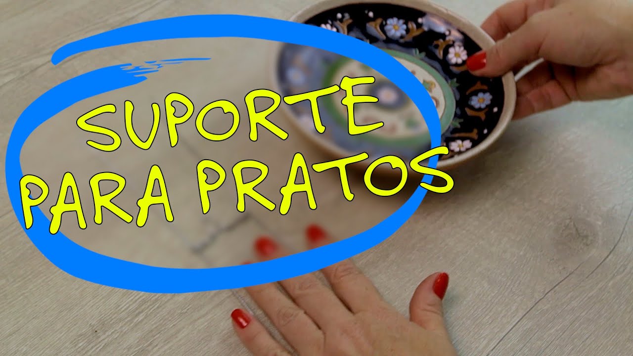 Suporte para Pendurar Pratos, como fazer