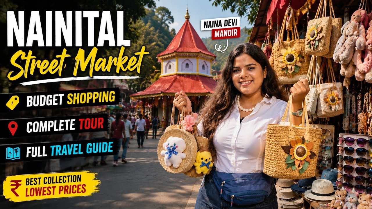 Shopping In Nainital Bhotia Market | Tibetan Market, Nainital&rsquo;s Cheapest Market | Budget Shopping