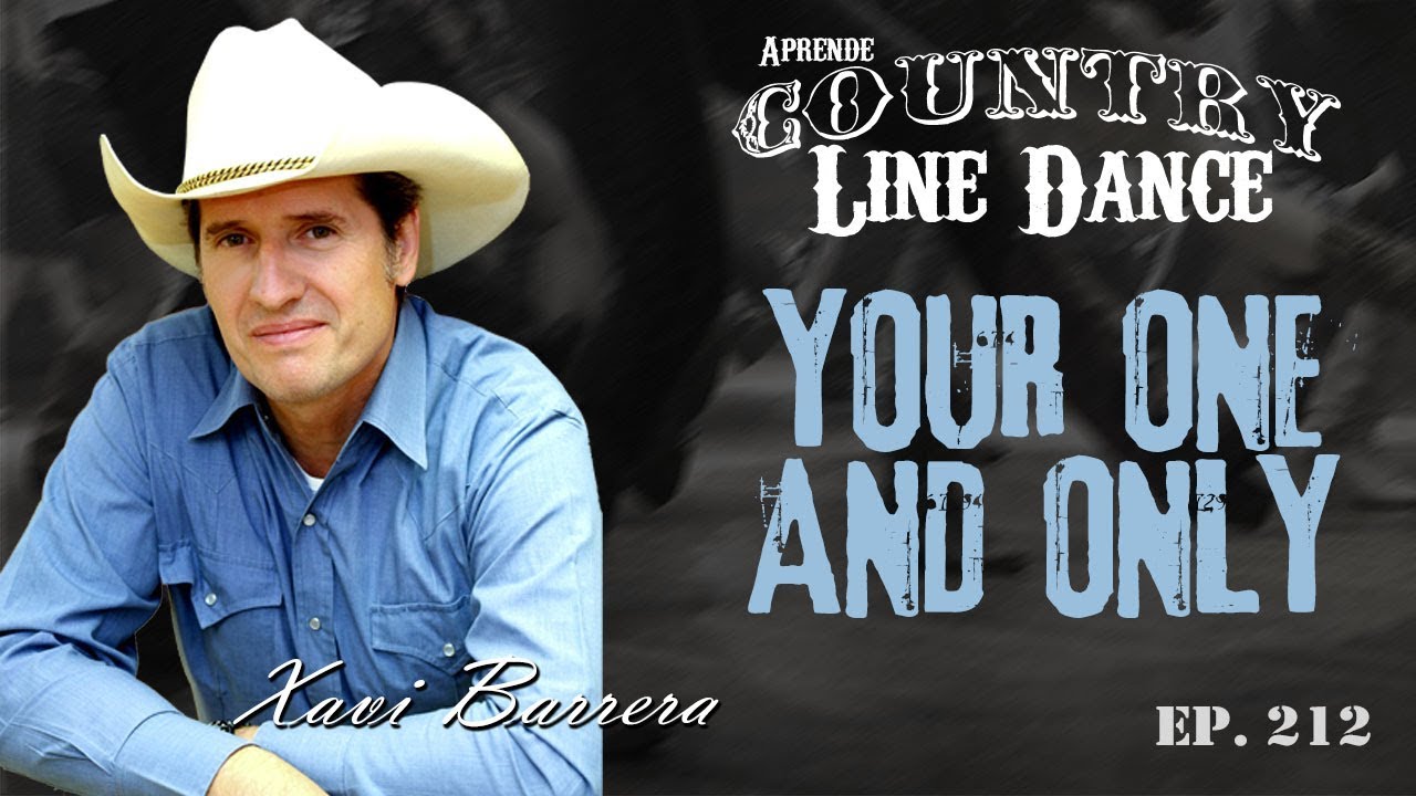 Como bailar YOUR ONE AND ONLY - 80 tiempos Country Line Dance Clase y Baile. Intermedio.