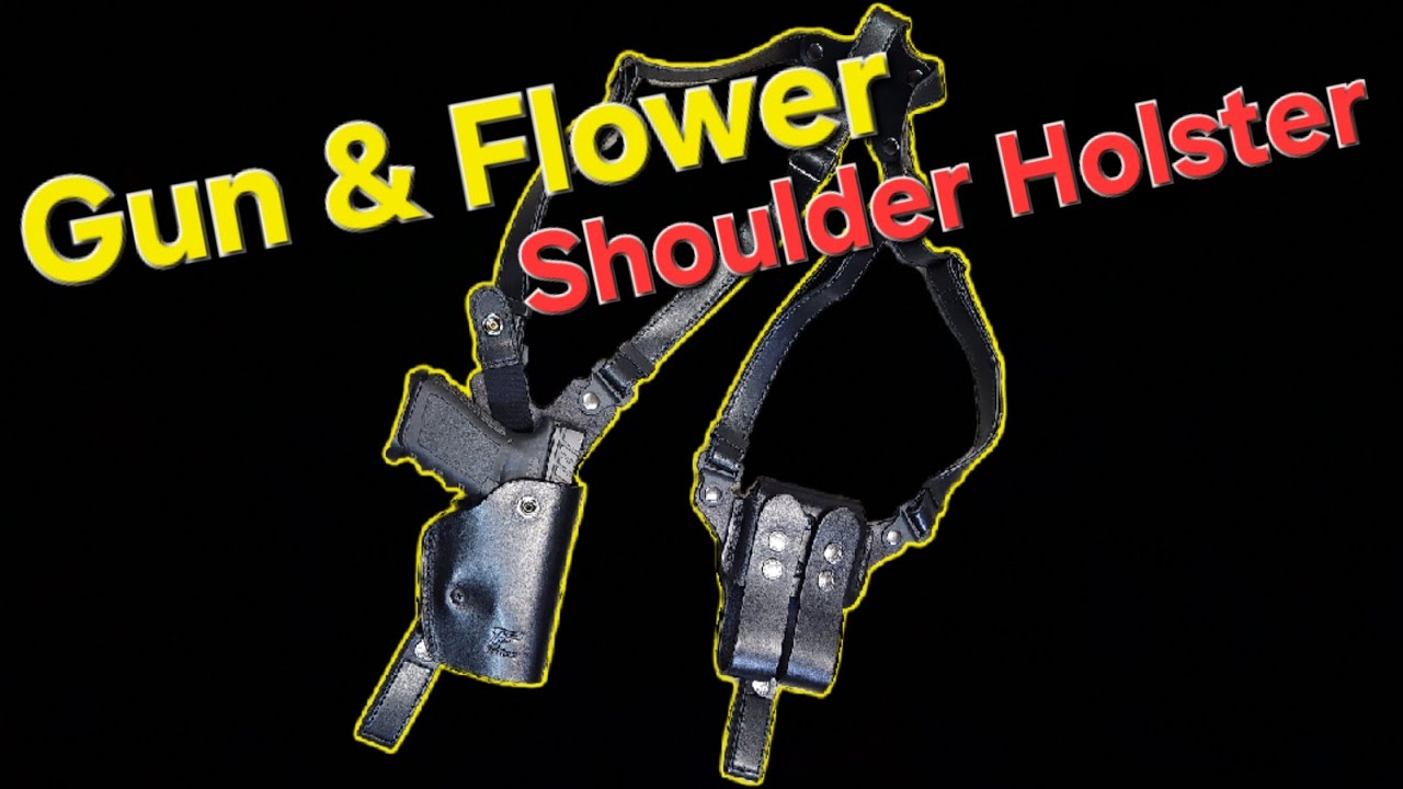 Наплечная кобура из кожи Gunflower