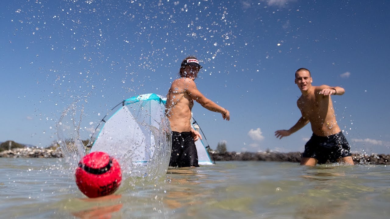 Water Game Accessories: Waboba Quad Goal | Lacrosse | Cracket