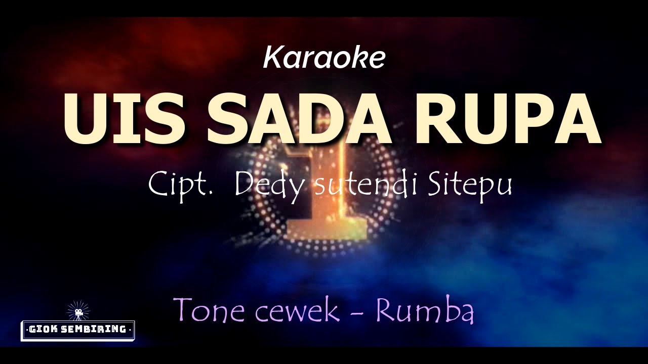 UIS SADA RUPA Tone Cewek Karaoke Rumba Karo