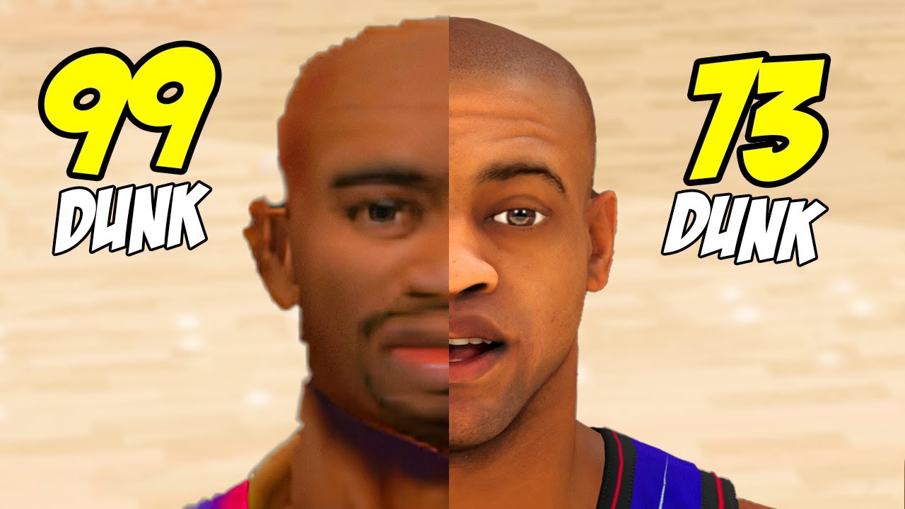Плакат с Винсом Картером в каждом выпуске NBA 2K