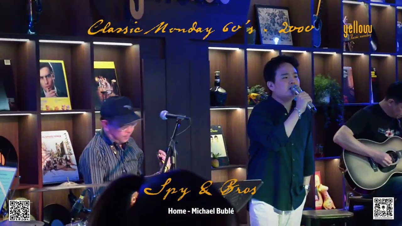 Home - Michael Buble covered by Spy&Bros Yellow classic monday
